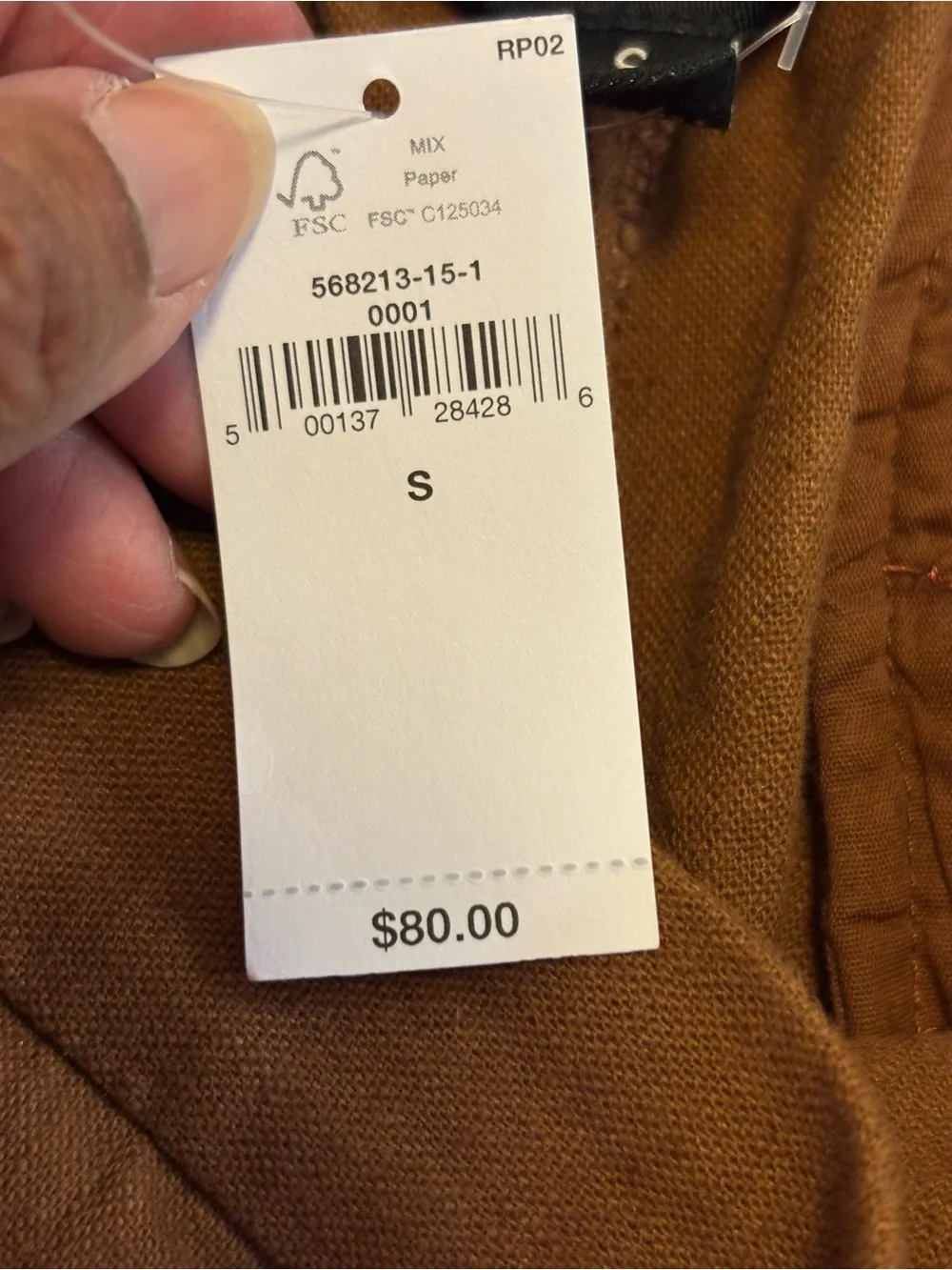 NWT BANANA REPUBLIC Brown Wide-Leg Linen Blend Cropped Pants SZ S $80